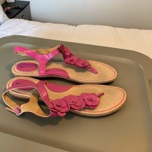 Pink sandals